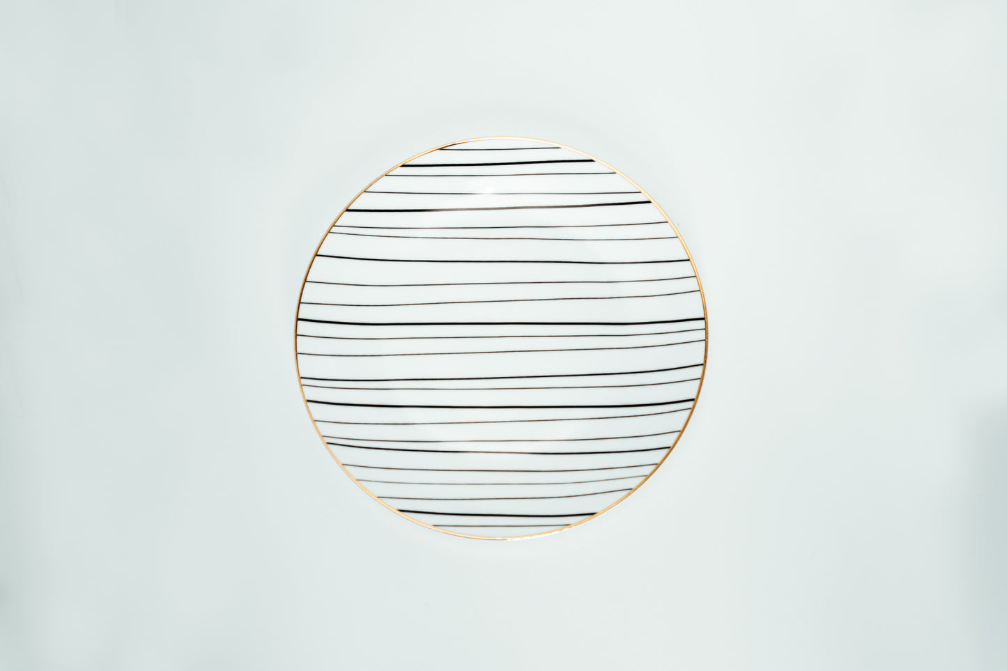 Monochrome Lines | 8” Plate