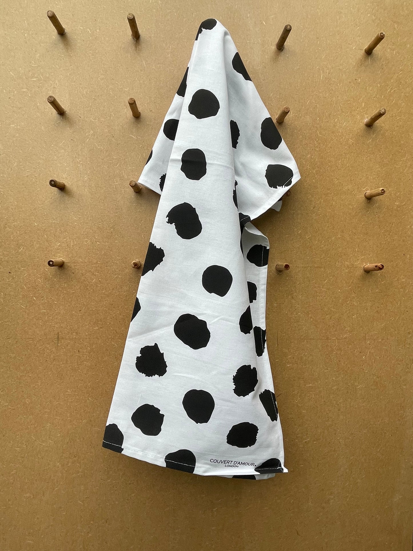 Monochrome Dots | Tea Towel | Kitchen Towel