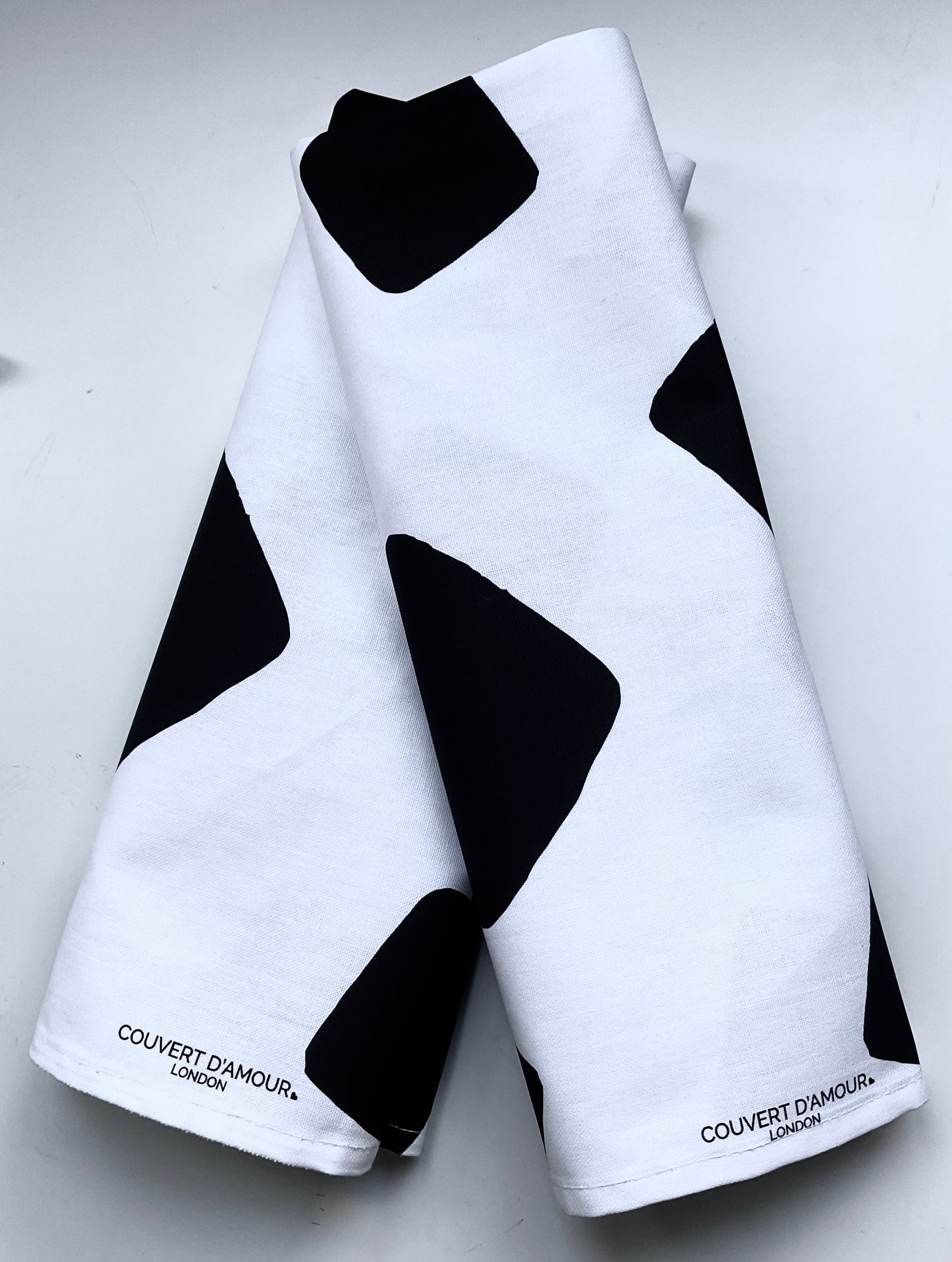 Monochrome Dots | Tea Towel | Kitchen Towel (Pair)