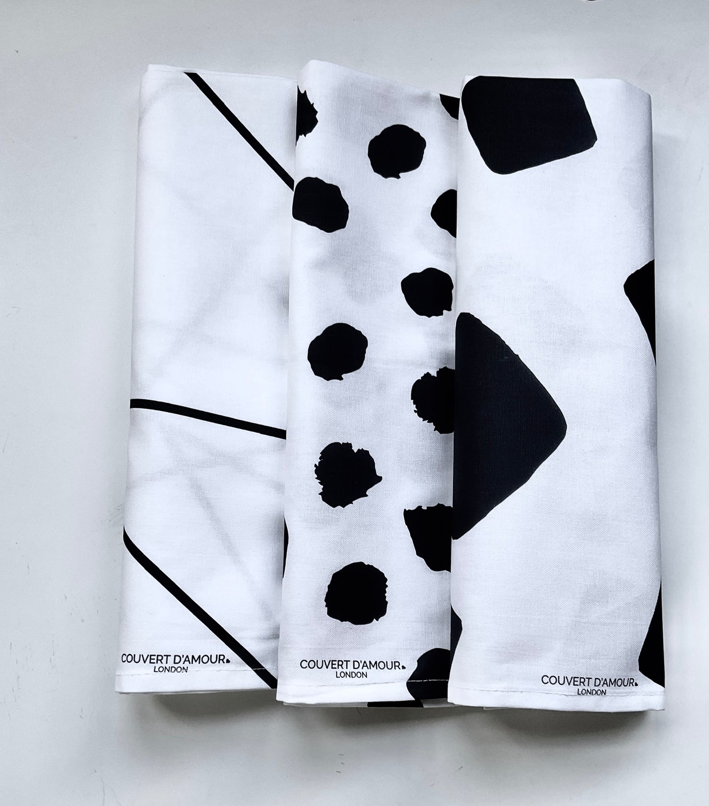 Monochrome Trio | Tea Towel (set of 3)